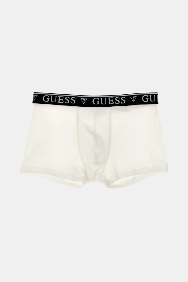 Cueca boxer de cós elástico com logótipo