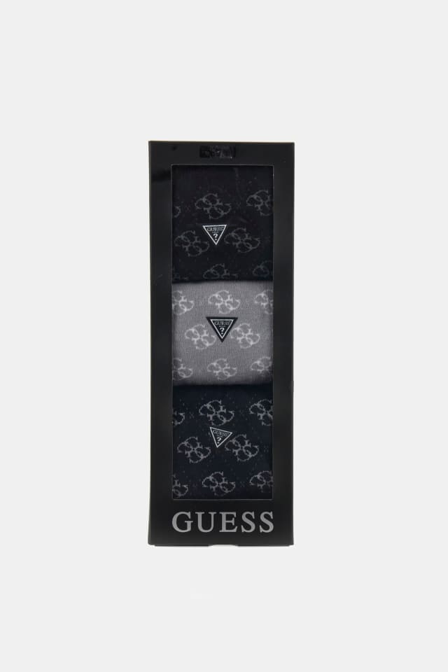 Paquete de 3 pares de calcetines con logo
