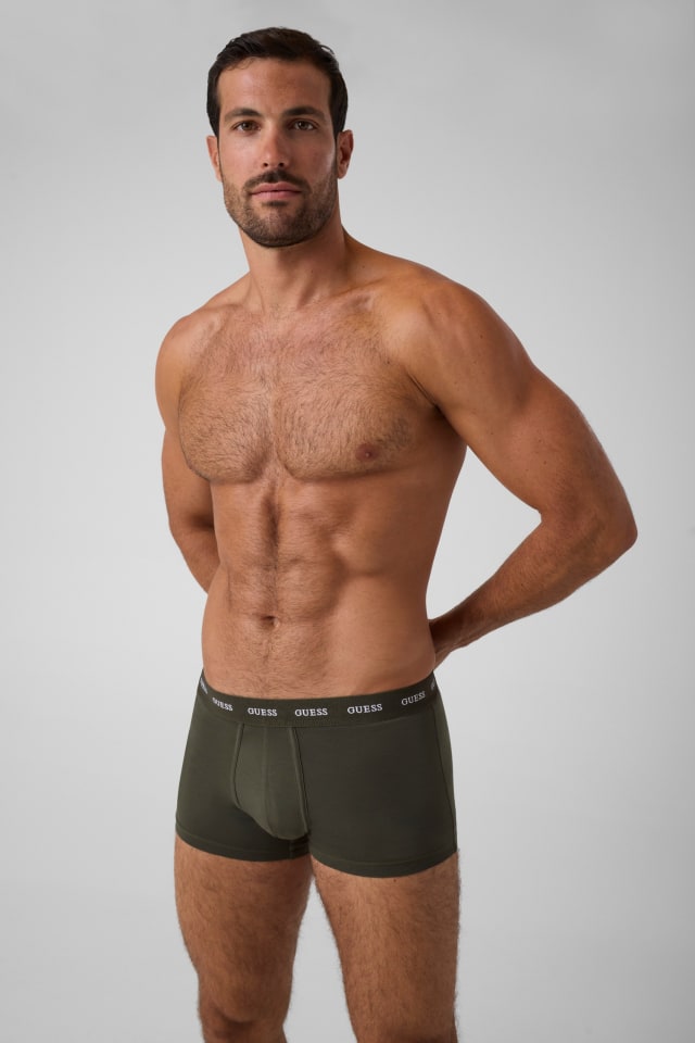 Joe pacote com 3 cuecas boxer estampadas