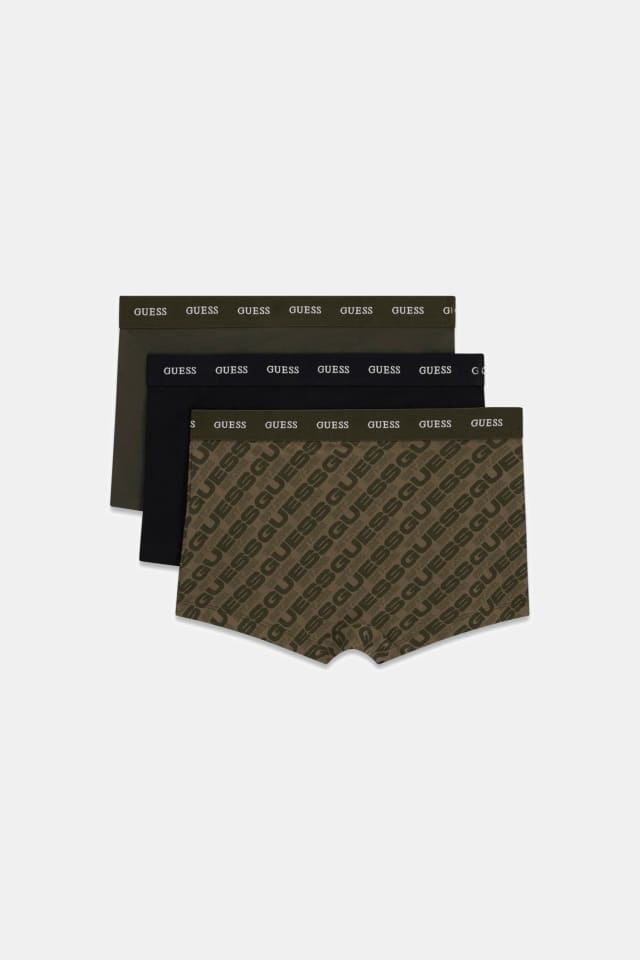 Joe pacote com 3 cuecas boxer estampadas