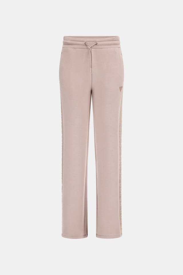 Pantalón scuba con logo lateral
