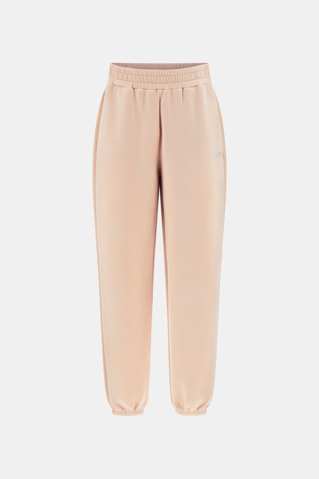 Joggers con logo de strass