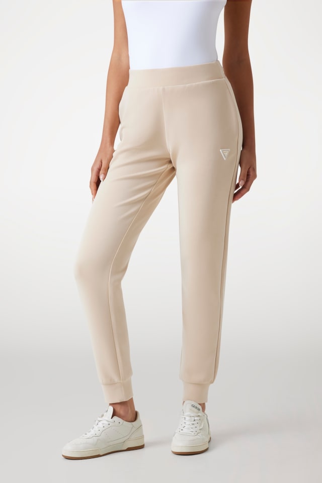 Pantalones jogger con banda de logo
