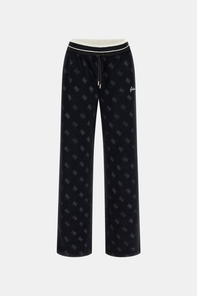 Pantalones de deporte anchos con logotipo 4G
