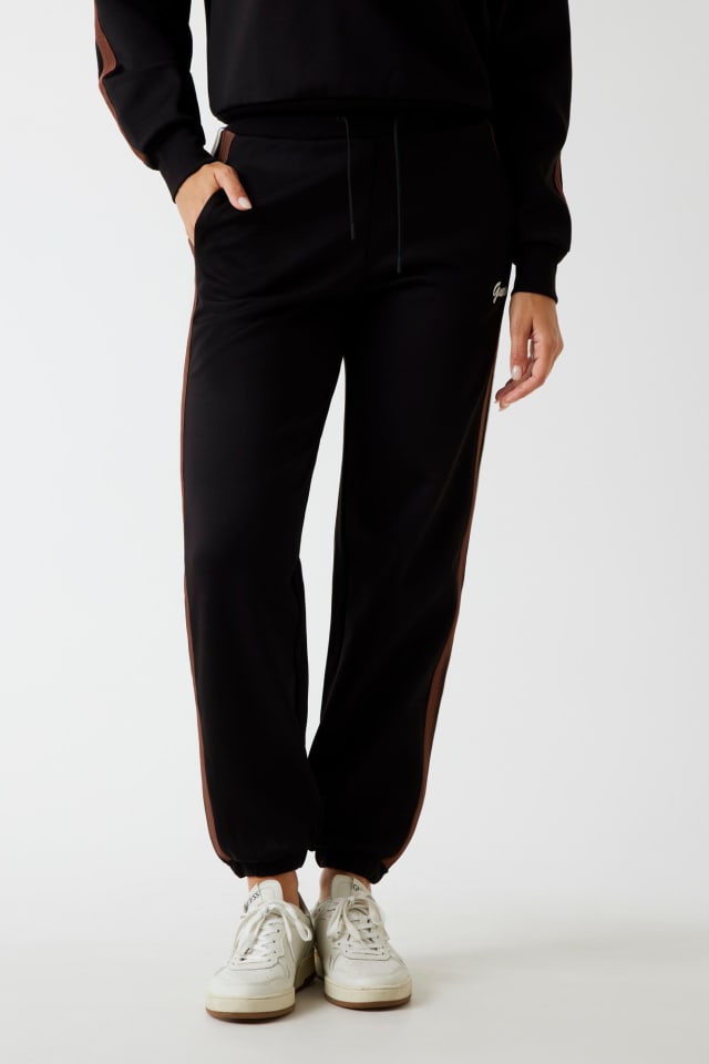 Regular-fit logo joggers