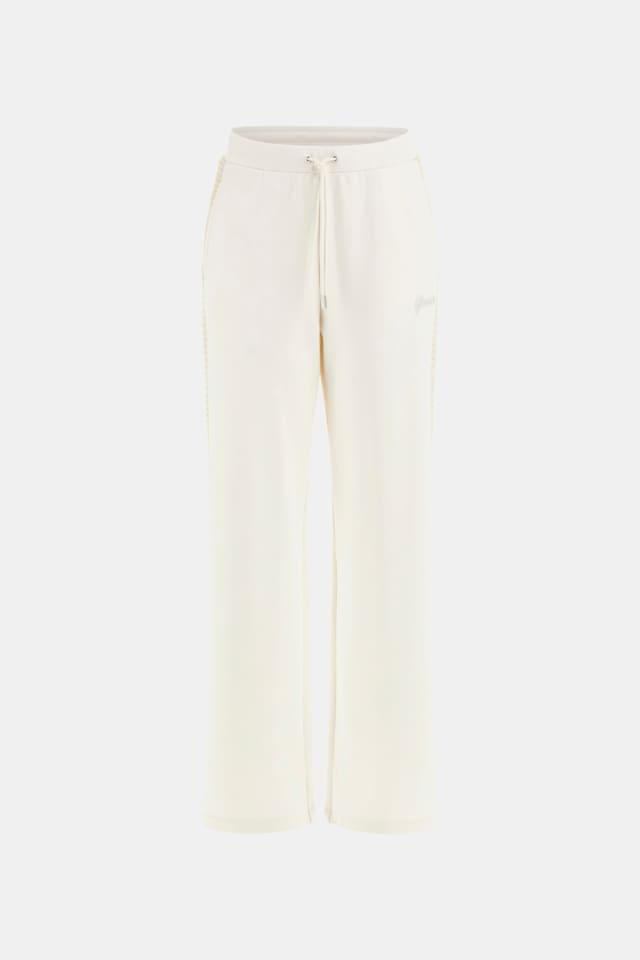 Wide-leg palazzo sweatpants
