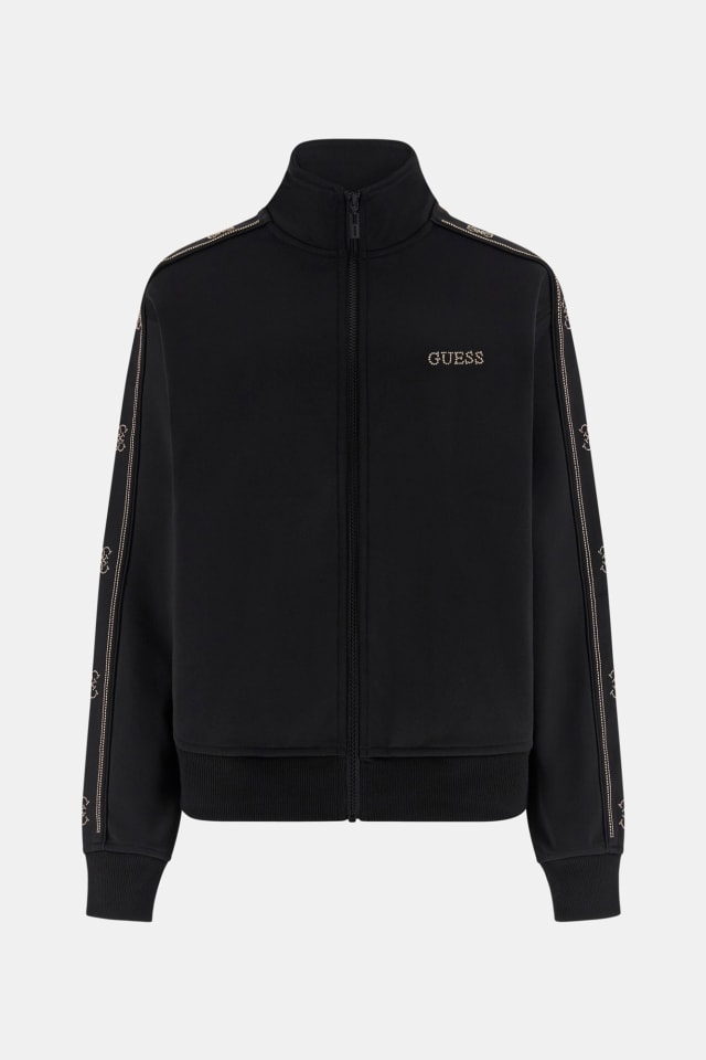 Sweatshirt com zíper completo