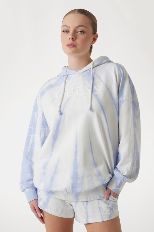 Sweatshirt logo tie-dye