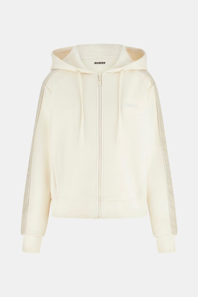 Sweatshirt capuz fecho completo
