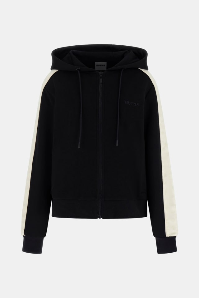 Sweatshirt capuz fecho completo