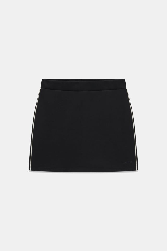 Minifalda con logo bordado
