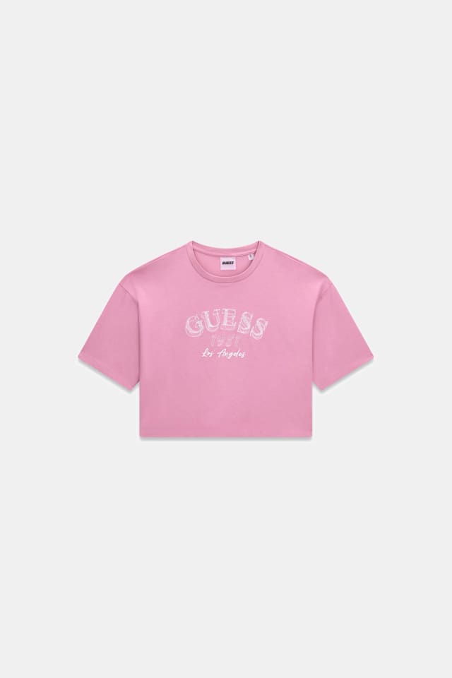 Camiseta holgada con logo bordado