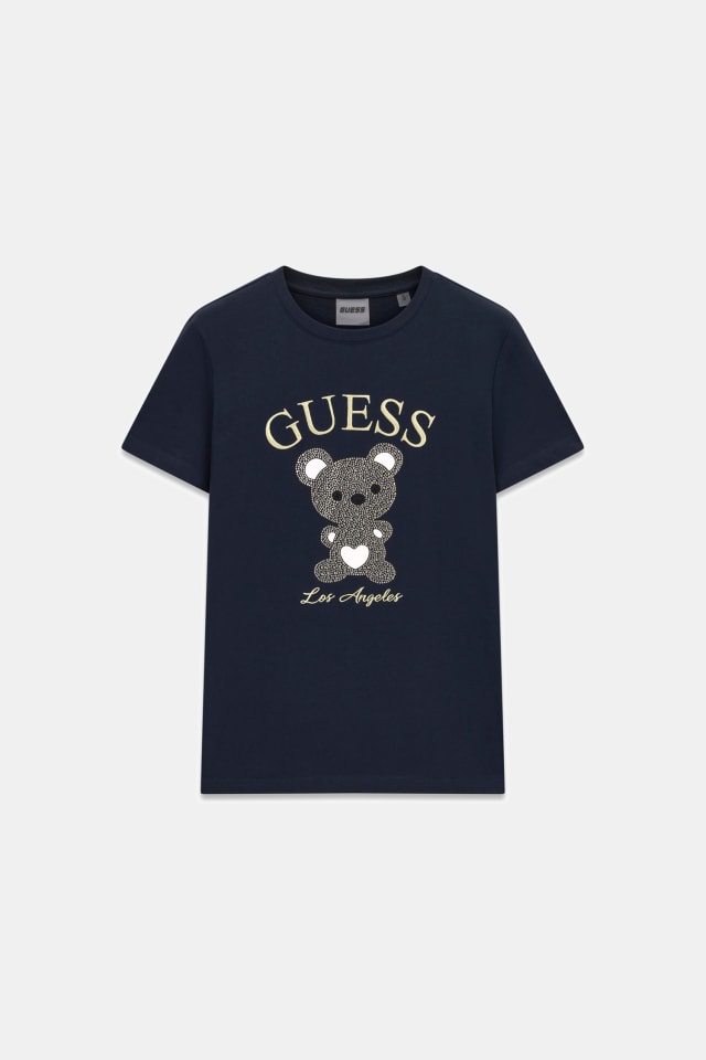 T-shirt con strass