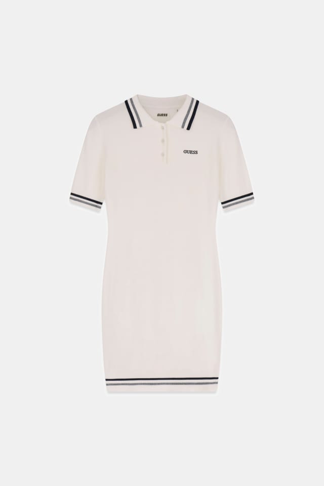 Vestido de punto tipo polo