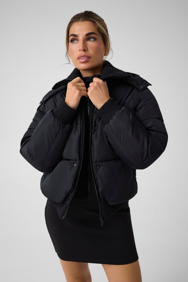 Chaqueta acolchada con capucha