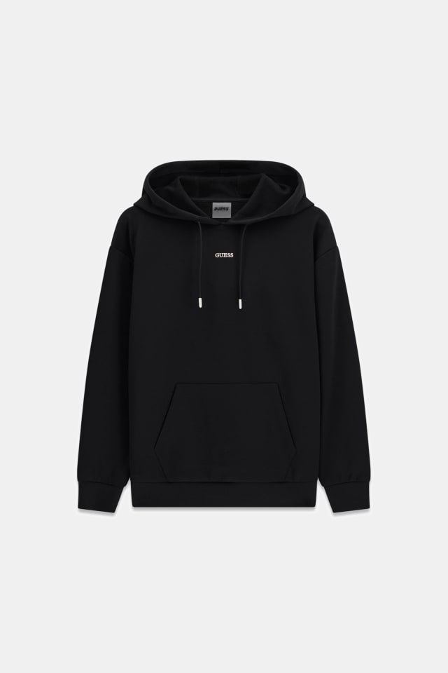 Logolu kapüşonlu sweatshirt