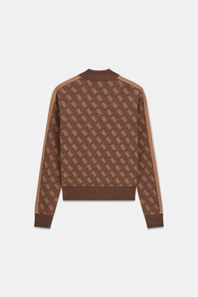 Suéter com logo estampado