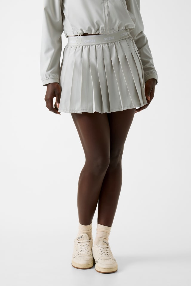 Falda mini plisada