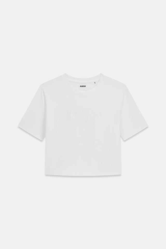 Camiseta com logo boxy
