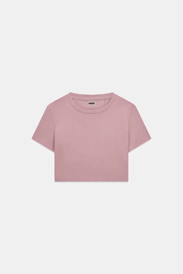 Camiseta corta y amplia
