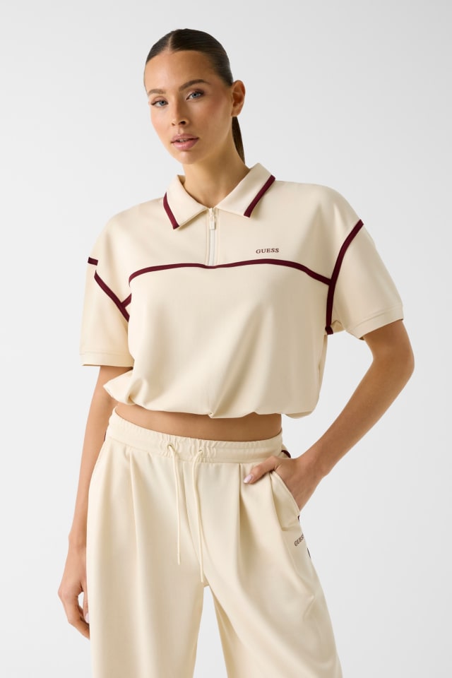 Polo mezza zip