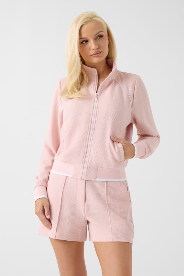 Felpa con zip completa