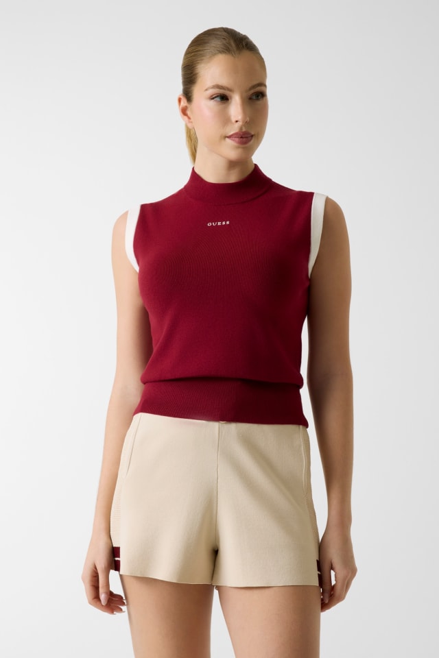 Viscose-Strickpullover-Shirt