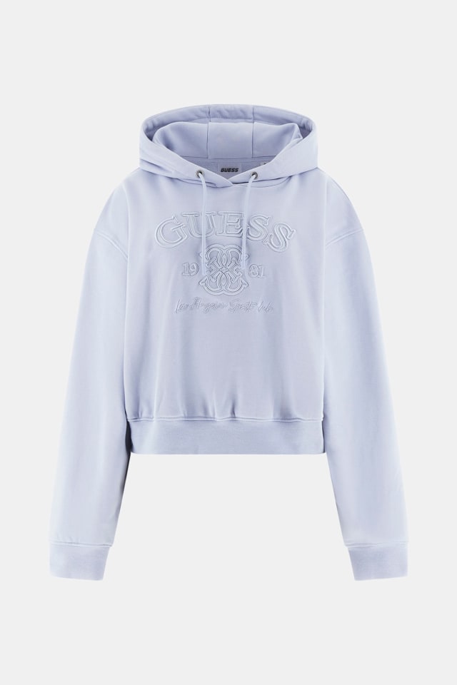 Sweatshirt com logo bordado