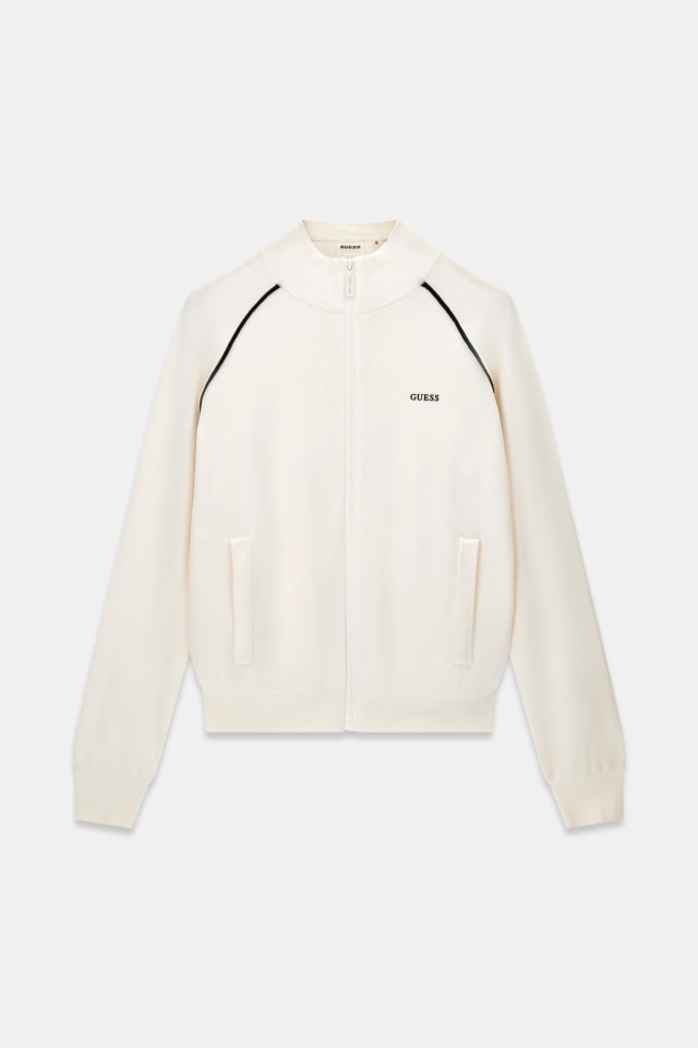 Sweatshirt de gola alta em viscose