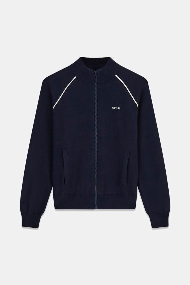 Sudadera de viscosa de cuello alto