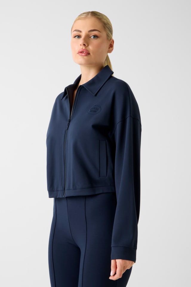 Giacca corta con zip integrale