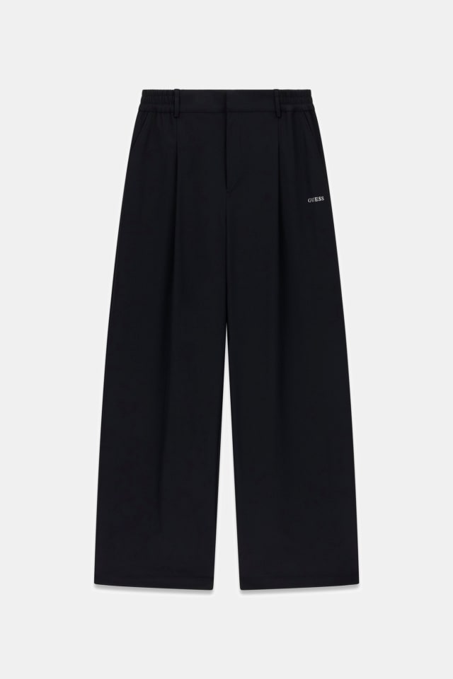 Joggers de Nylon wide-leg