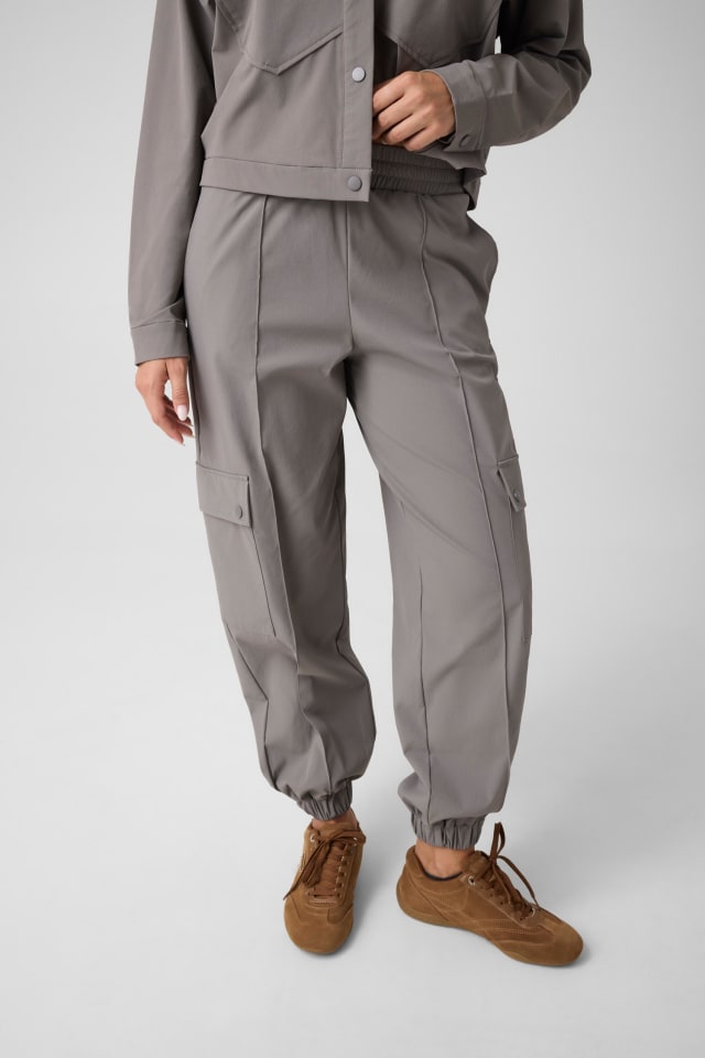 Pantalones cargo de nylon