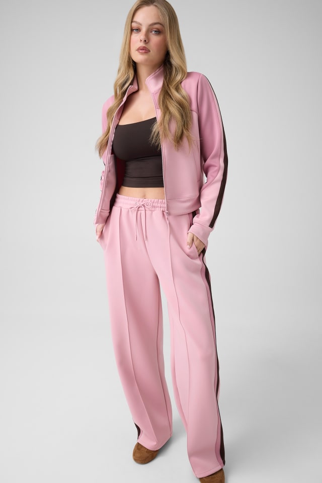 Pantalones de chándal con bandas laterales