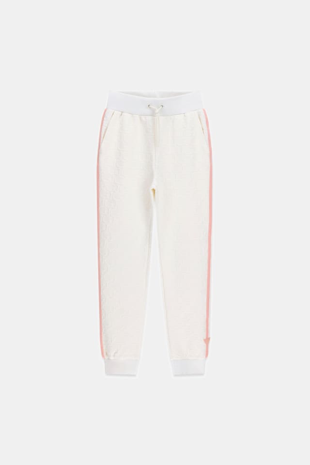 Joggers con relieve por todas partes