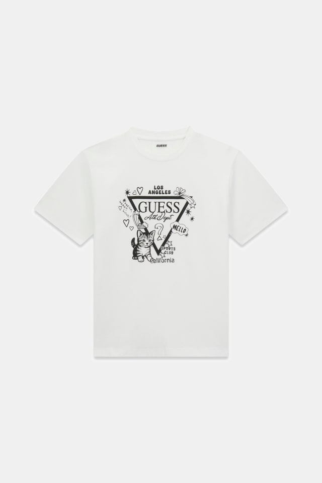 Camiseta con logo de triángulo