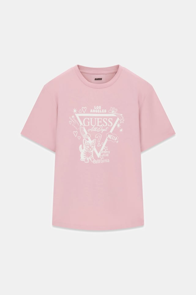Camiseta con logo de triángulo