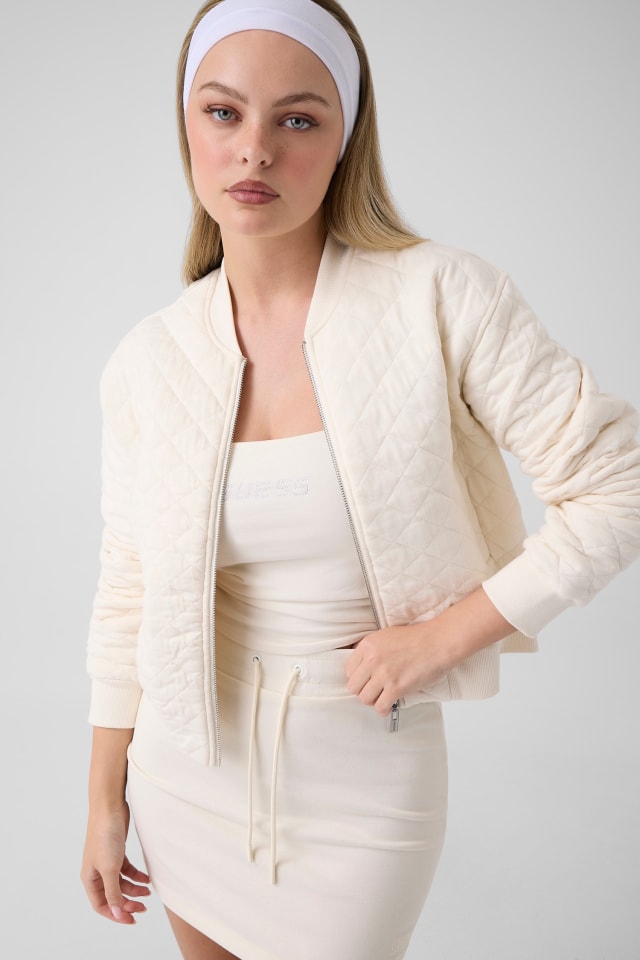Chaqueta bomber acolchada