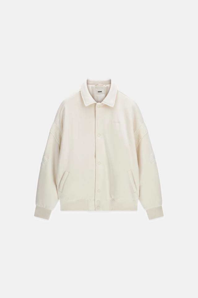 Chaqueta bomber con logo