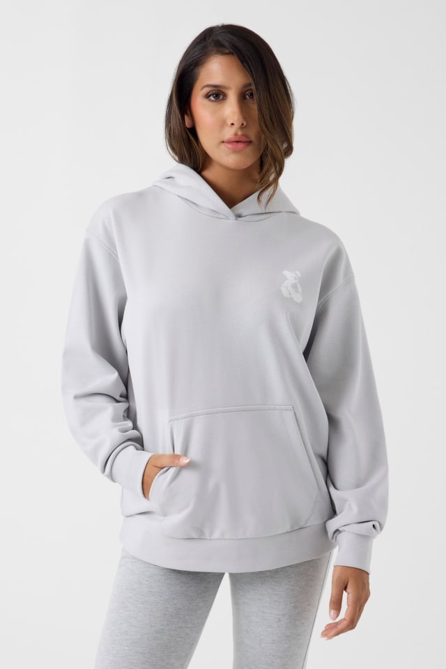 Sudadera con capucha estampada