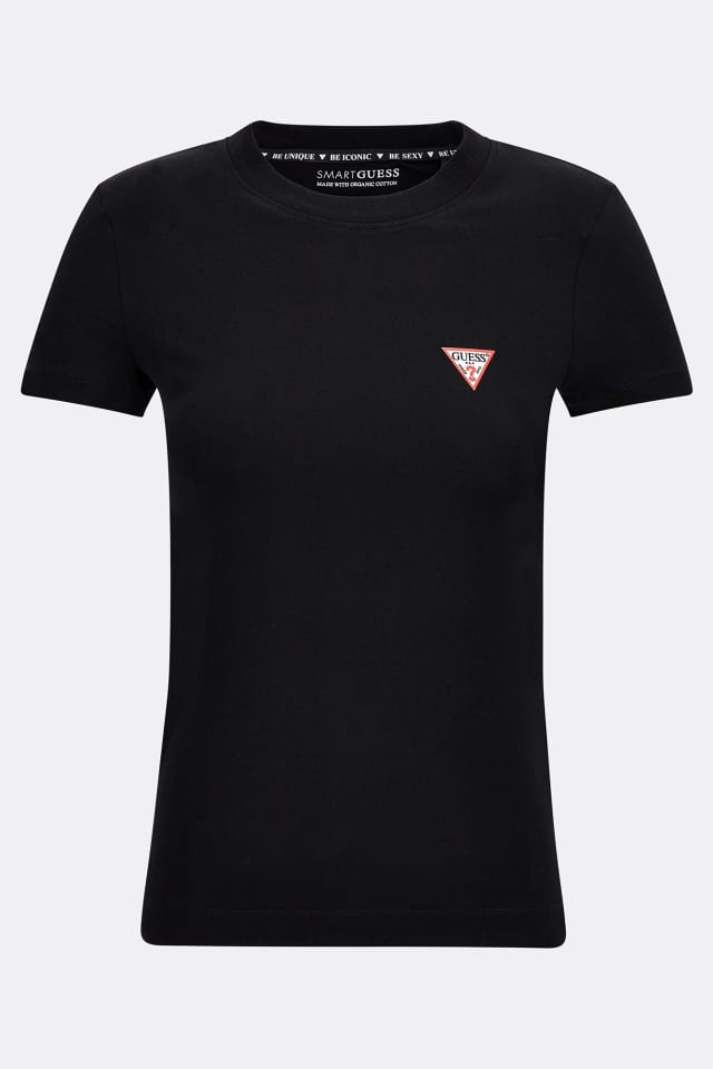 Camiseta triángulo logotipo