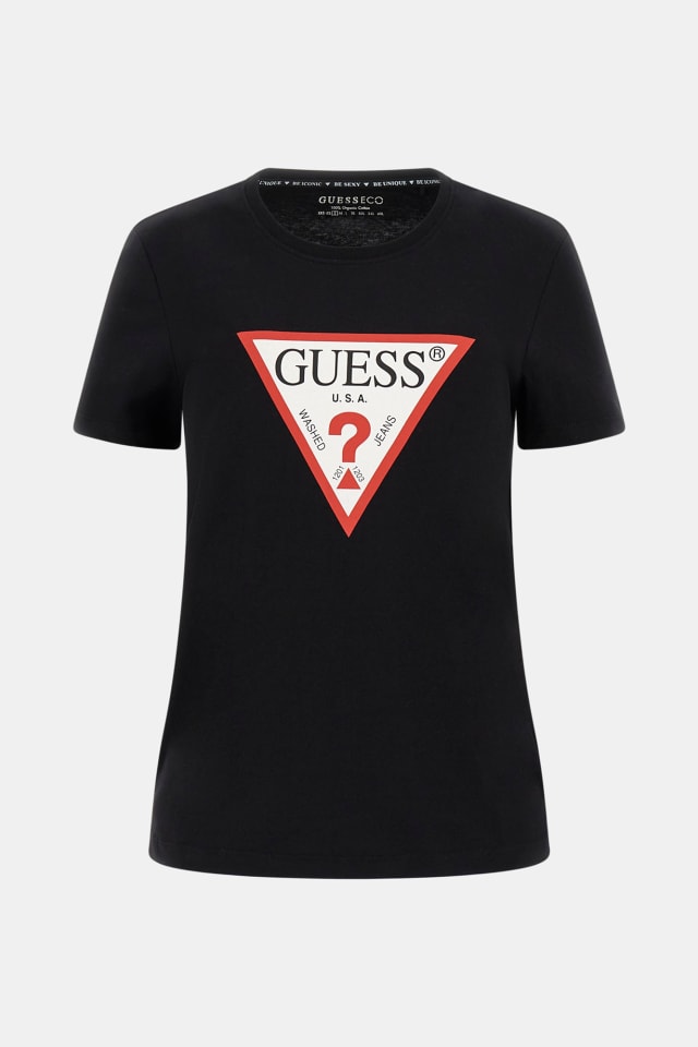 Camiseta con logo de triángulo