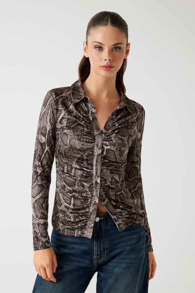 Top estampado