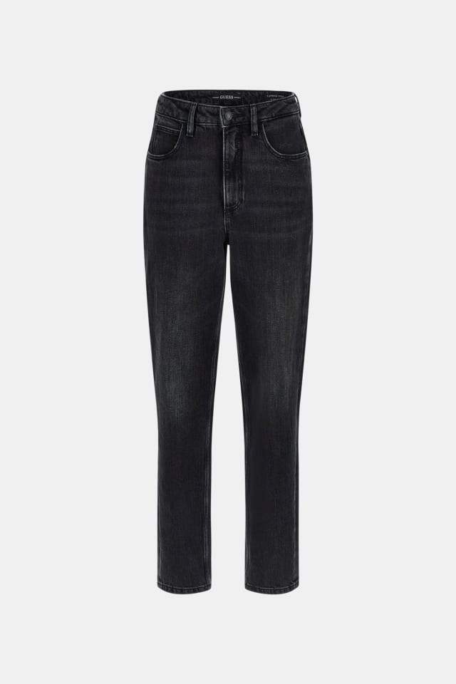 Calça de ganga Mom fit