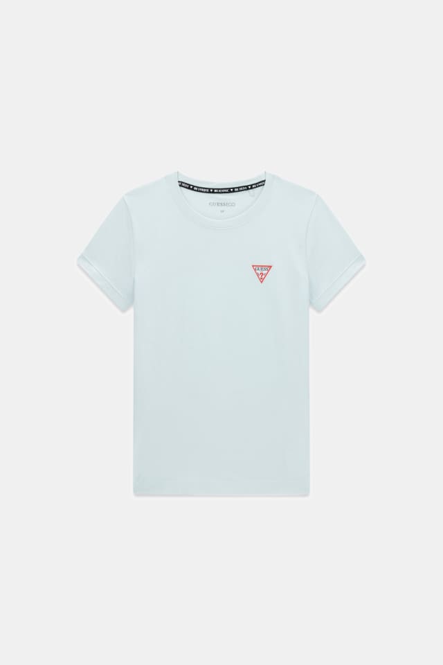 Camiseta elástica con logo triángulo