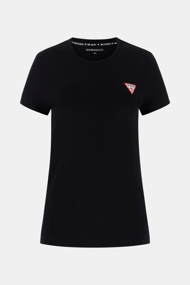 Camiseta elástica con logo triángulo