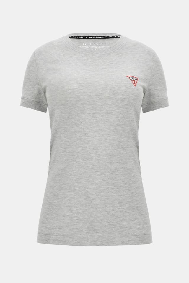 Camiseta elástica con logo triángulo