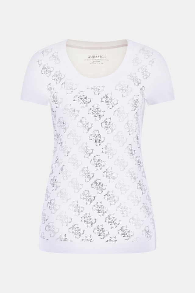 Camiseta logotipo 4G strass