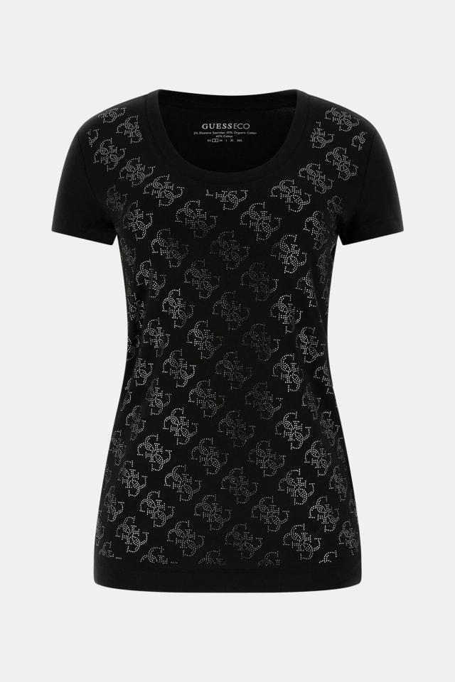 Camiseta logotipo 4G strass