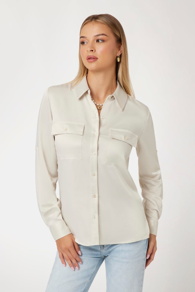 Satin shirt